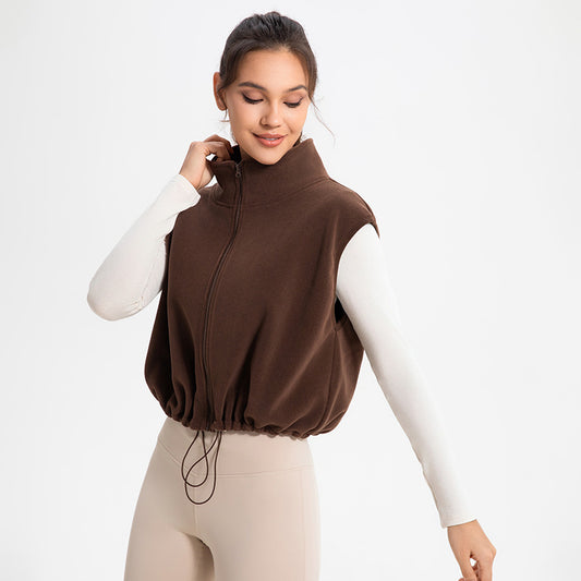 Cold-proof Warm Vest Running Sports Workout Clothes