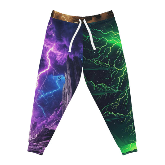 Copy of Athletic Joggers with Fiery Lightning Design | Unique Sport Loungewear, Running Pants, Gift for Fitness Lovers, Cool Activewear, [...]