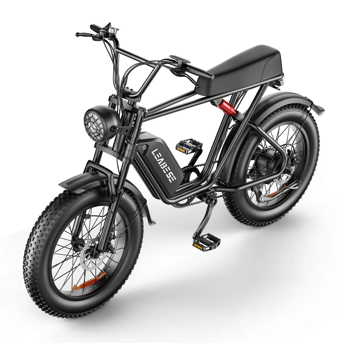 1000W 48V Lithium Battery Adult E Bike Fat Tire Electric Bike 20 Inch Mountain Fat Snow Big Fire USA OEM Mountain Ebike