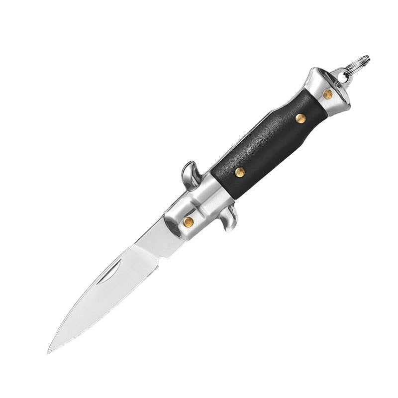 Folding Knife Unpacking Tool ABS Handle Keychain A Folding Knife